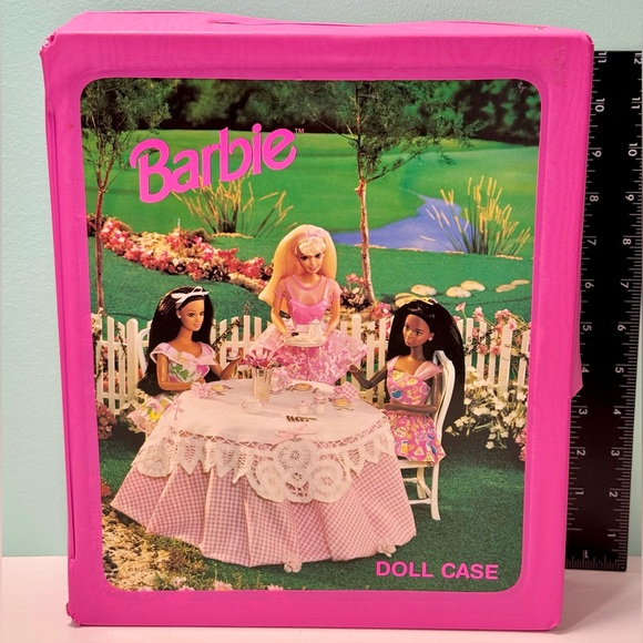 1989 Barbie Garden Tea Party Picnic Doll Case - Picture 1 of 8